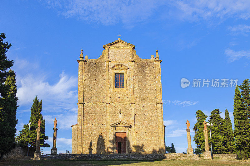 托斯卡纳Volterra - Santi Giusto e Clemente教堂